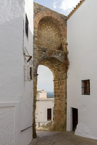 Vejer Frontera Spanya Nın Endülüs Eyaletinin Cadiz Ilçesine Bağlı Tipik — Stok fotoğraf