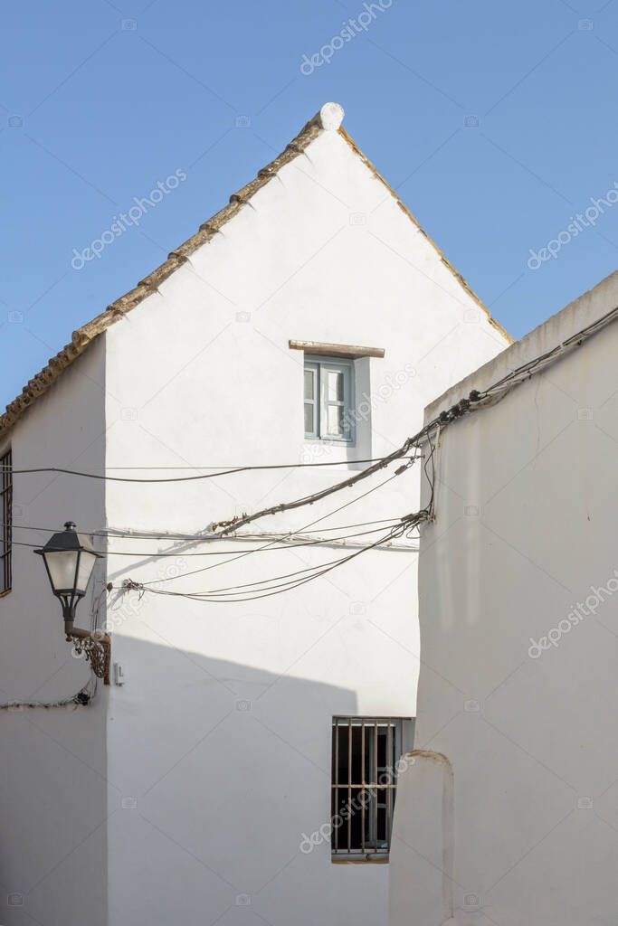 Vejer de la Frontera. Typical white village of Spain in the province of Cadiz in Andalusia, Spain