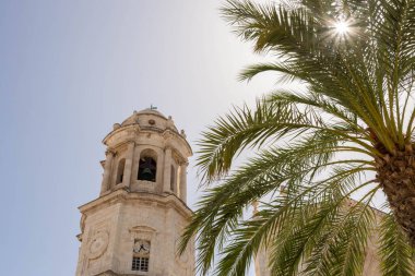 Cadiz, Endülüs kıyısında İspanya 'nın güneyinde güzel bir şehir..