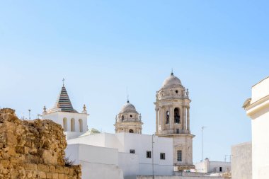 Cadiz, Endülüs kıyısında İspanya 'nın güneyinde güzel bir şehir..