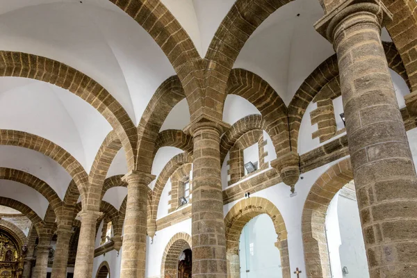 Antigua Catedral Cádiz Una Hermosa Ciudad Sur España Costa Andaluza — Foto de Stock