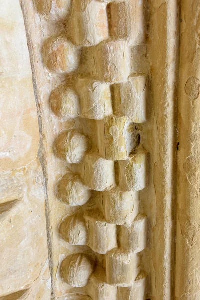 Hoyos Del Tozo Church Romanesque Elements Burgos Castilla Leon Spain — 스톡 사진