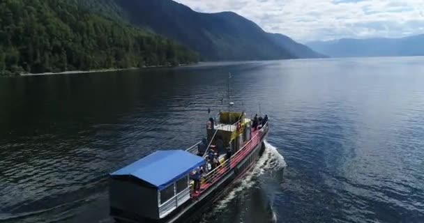 Chulyshmanskaya Valley Autunno Altai Russia — Video Stock