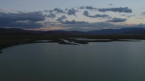 Chulyshmanskaya Valley Höst Altai Ryssland — Stockvideo