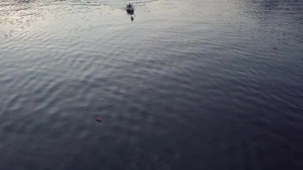 Bateau Dans Baie Kotor Belle Baie Mer Été Kotor Monténégro — Video