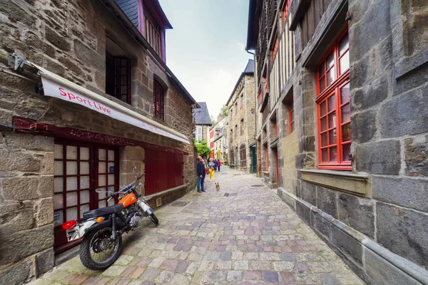 Dinan in Brittany, NorthWest France — Stock Photo, Image