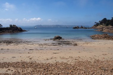 21.05.19 Fransa, Brittany, Cotes d 'Armor, Brehat Adası
