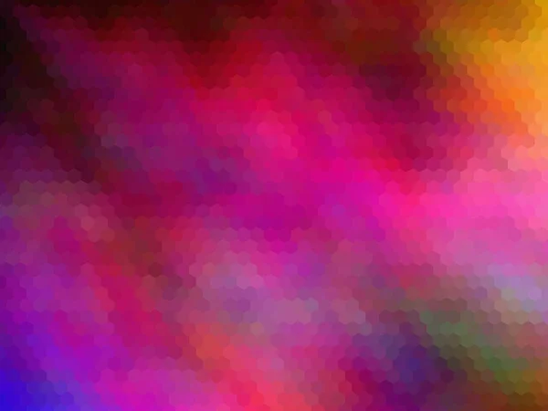 Moderno Futurista Multicolorido Fundo Hexagonalmente Pixelado Cores Brilhantes Arco Íris — Fotografia de Stock