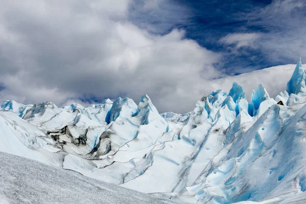 Horní Část Perito Moreno Argentině — Stock fotografie