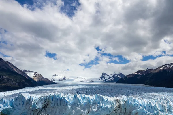 Vista Superior Del Glaciar Perito Moreno Argentina —  Fotos de Stock