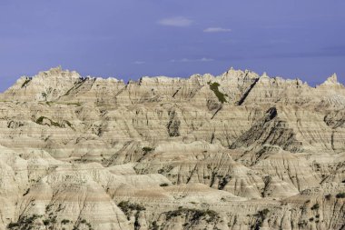 badlands milli parkta dağlar oluşumları
