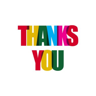 Teşekkürler Sen Vektör Şablon tasarım illüstrasyon