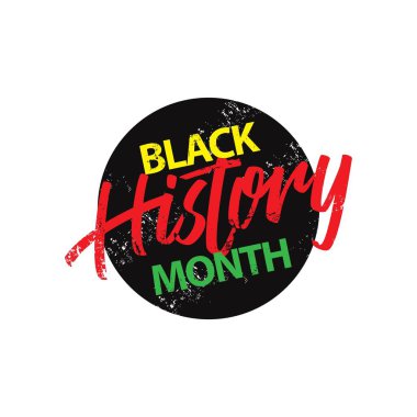 Siyah Tarih Ay Vektör Şablontasarım İllüstrasyon