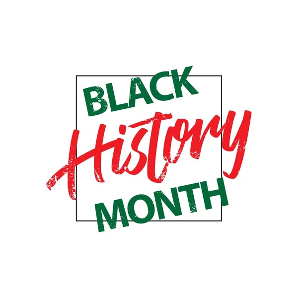 Μαύρη ιστορία μήνα ιστορικό σχεδίαση διανυσματικό πρότυπο — Διανυσματικό Αρχείο