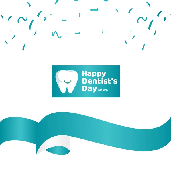Happy Dentist's Day Vector Template Design Illustration