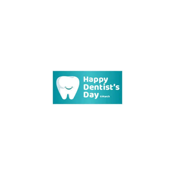 Happy Dentist's Day Vector Template Design Illustration