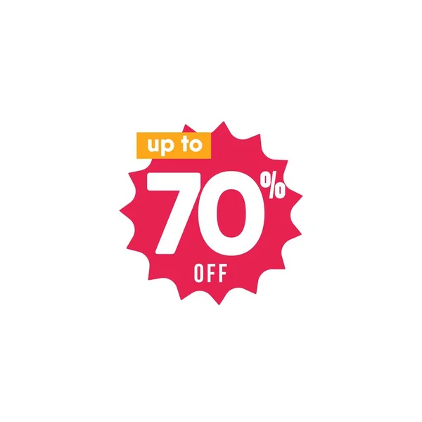 Discount up to 70% off Label Vector Template Design Illustration — Stock Vector