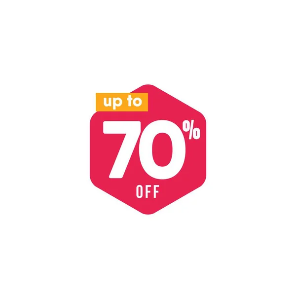 Discount up to 70% off Label Vector Template Design Illustration — Stock Vector