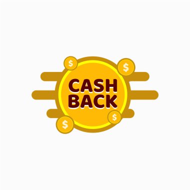 Nakit Geri Etiket Vektör Şablonu Tasarım İllüstrasyon