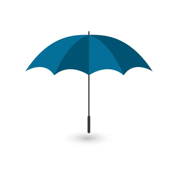 Umbrella Vector Template Design Illustration Icon — Stock Vector