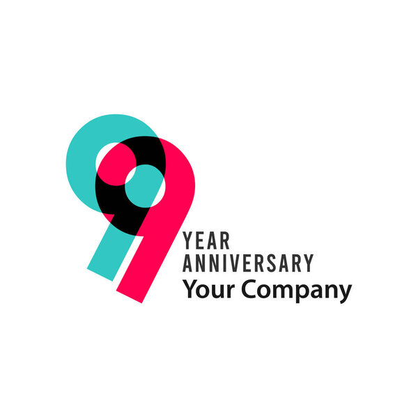 99 лет Иллюстрации векторного дизайна