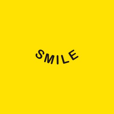 Smile Logo Vektör Şablontasarım İllüstrasyon