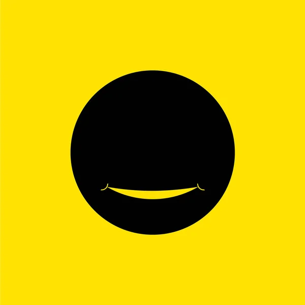 Smile Logo Vector Template Design Illustration — Stock Vector