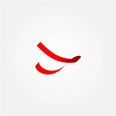 Şerit Vektör Şablonu Tasarım Çizimi