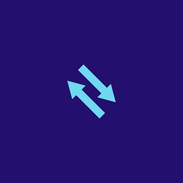 Transfer ikona logo wektor projekt ilustracja — Wektor stockowy