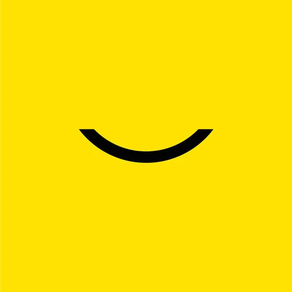 Smile logo wektor szablon projekt ilustracja — Wektor stockowy