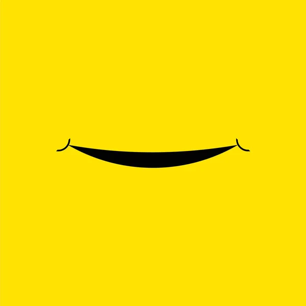 Sonrisa Logo Vector Plantilla Diseño Ilustración — Archivo Imágenes Vectoriales