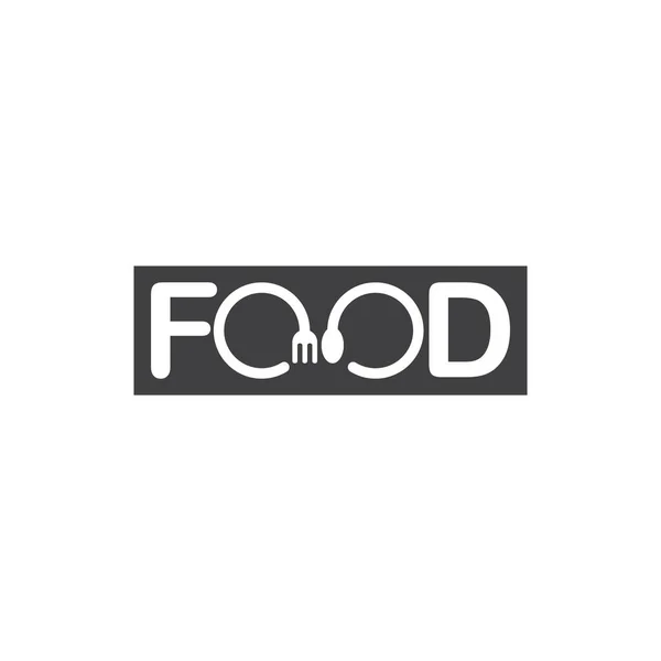 Jedzenie Festiwal logo wektor szablon projekt ilustracja — Wektor stockowy