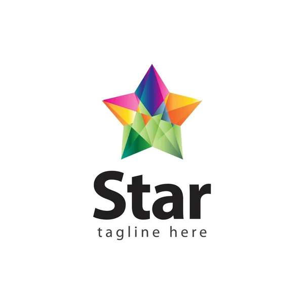 Star Company logo vektor mall design illustration — Stock vektor
