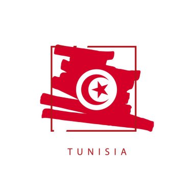 Tunus Fırça Logo Vektör Şablon tasarım İllüstrasyon