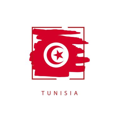 Tunus Fırça Logo Vektör Şablon tasarım İllüstrasyon
