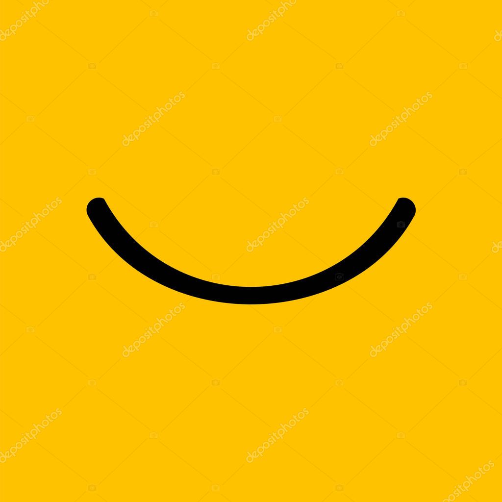 Smile Vector Template Design Illustration