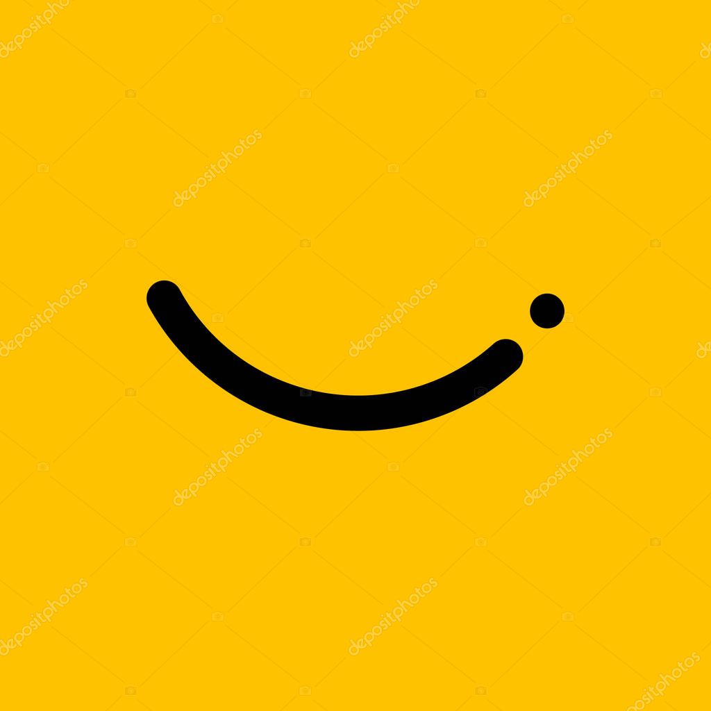 Smile Vector Template Design Illustration