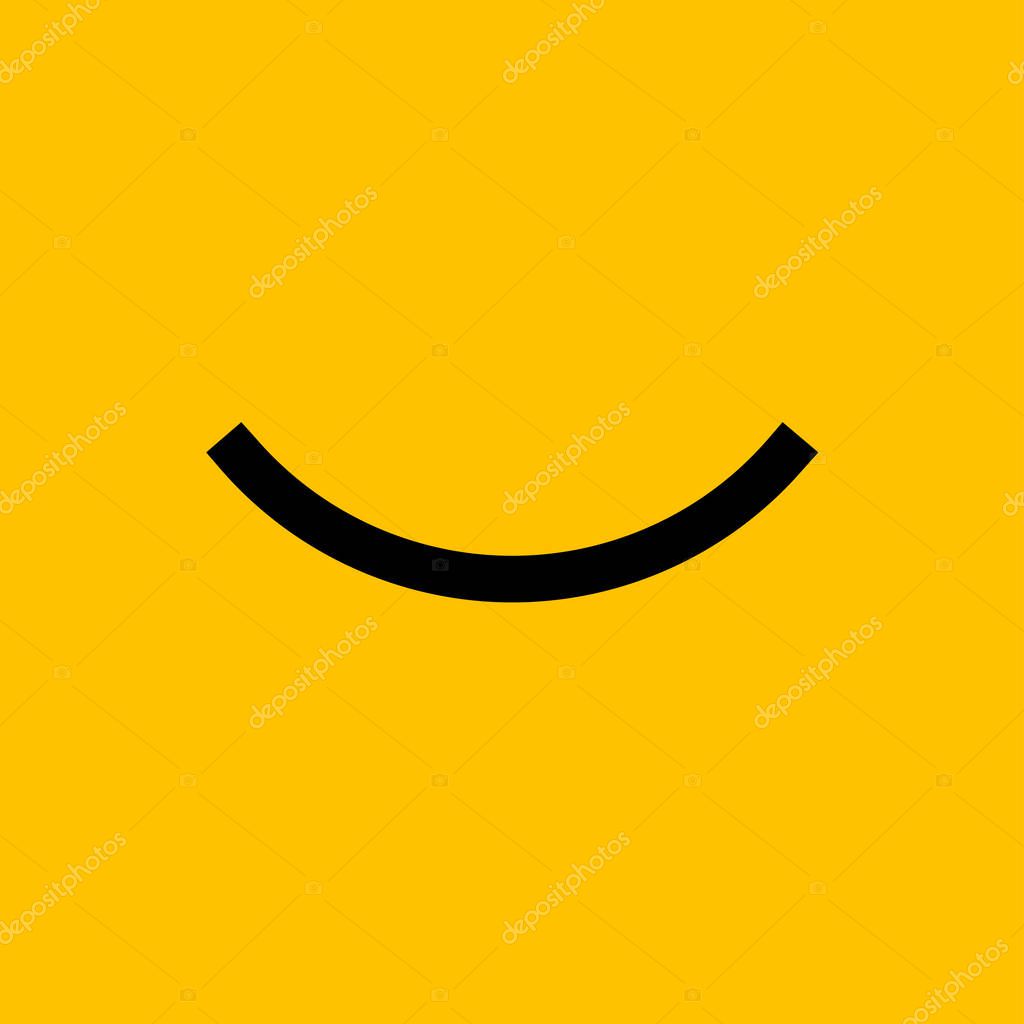 Smile Vector Template Design Illustration