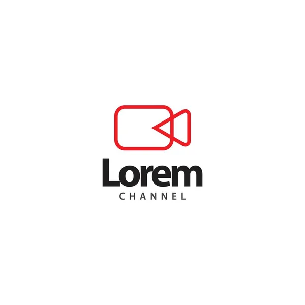 Lorem Chanel logo Vector szablon projekt ilustracja — Wektor stockowy