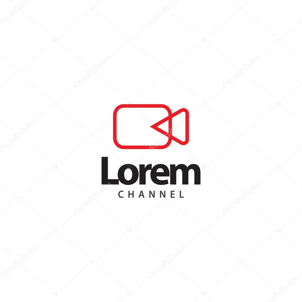 Lorem Chanel Logo Vector Template Design Illustration