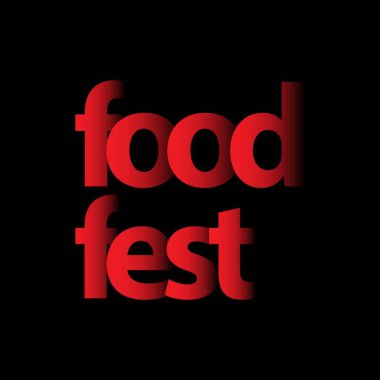 Food Fest Logo Vektör Şablontasarım İllüstrasyon