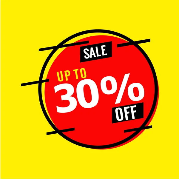 Venda de até 30% Off Vector Template Design Ilustração — Vetor de Stock