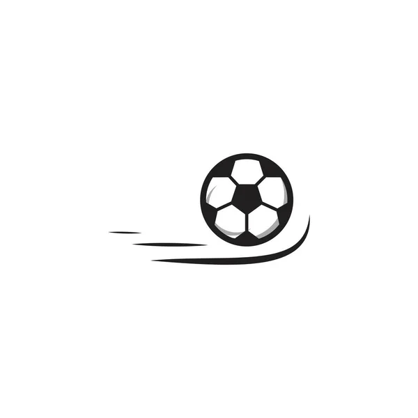 Fußballvektor vorlage design illustration — Stockvektor