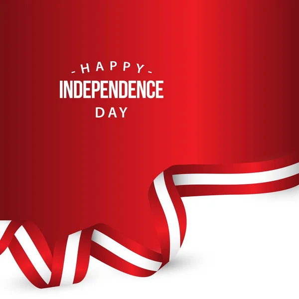 Happy Austria Independence Day Vector Template Design Illustration — Stock Vector