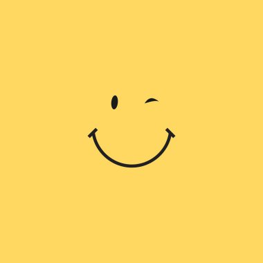Smile vektör şablon tasarım Illustration