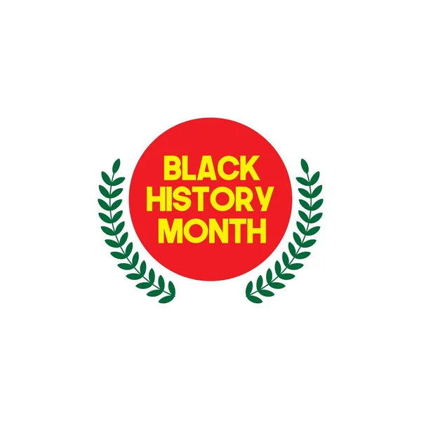Μαύρη ιστορία μήνα ιστορικό σχεδίαση διανυσματικό πρότυπο — Διανυσματικό Αρχείο