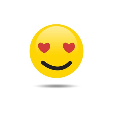 Smile vektör şablon tasarım Illustration