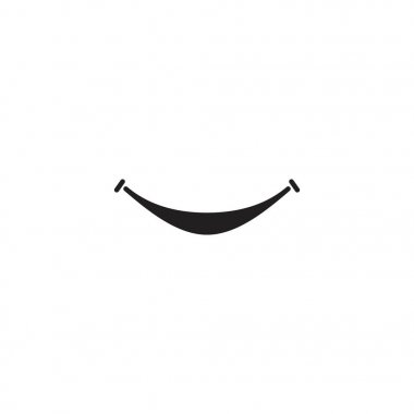 Smile vektör şablon tasarım Illustration