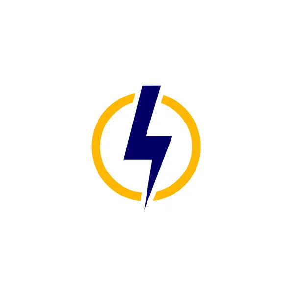 Ilustração do projeto do modelo do vetor do logotipo da energia —  Vetores de Stock