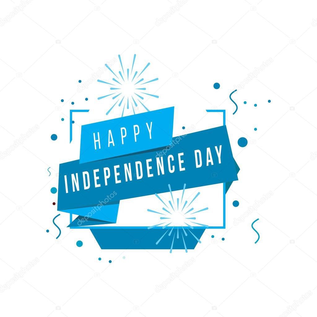 Happy Independence Day Vector Template Design Illustration